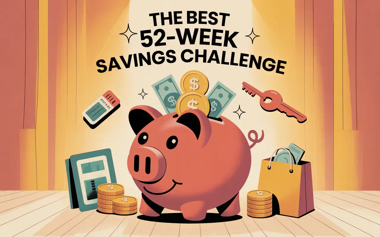 The Best 52-Week Savings Challenge: Get Easy Plan & Guide